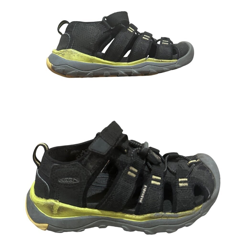 Keen Newport H2 Closed Toe Water Sandals Washable Adjustable Strap Boys Size 11 - Picture 3 of 16